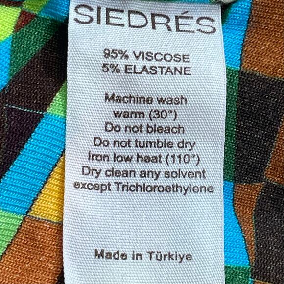 Siedres NWT Ginni Kaleidoscope Printed Mini Jumpsuit Romper Size XS - Picture 8 of 8